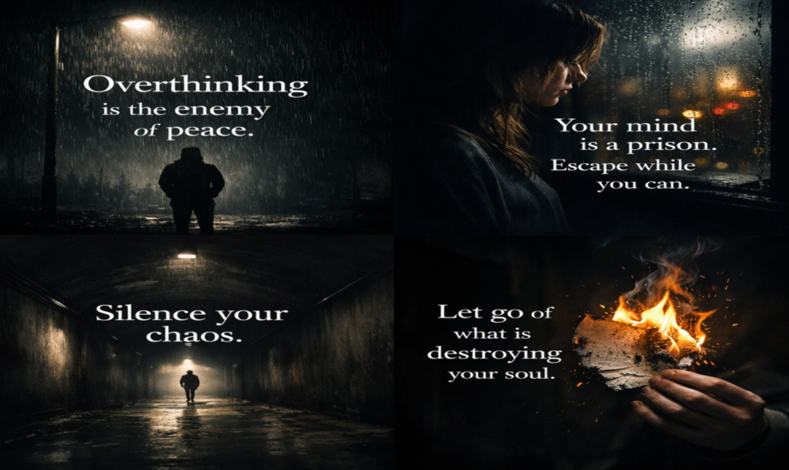 Overthinking Is the Enemy of Peace: How to Silence Your Inner Chaos